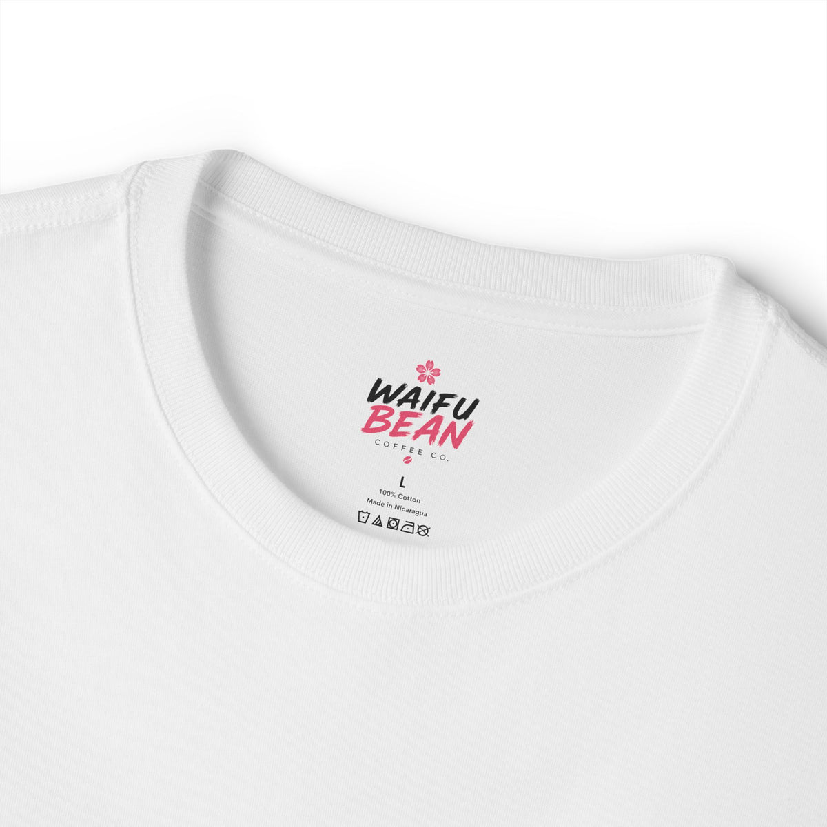 Waifu Bean T-Shirt White / Logo